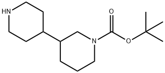 [3,4'-Bipiperidine]-1-carboxylic acid, 1,1-dimethylethyl ester Structure