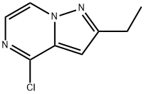 Pyrazolo[1,5-a]pyrazine, 4-chloro-2-ethyl- Structure