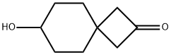 Spiro[3.5]nonan-2-one, 7-hydroxy- Structure