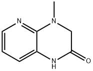 4-methyl-1H,2H,3H,4H-pyrido[2,3-b]pyrazin-2-one 구조식 이미지