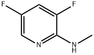 2-Pyridinamine, 3,5-difluoro-N-methyl- Structure