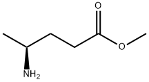 methyl (4S)-4-aminopentanoate 구조식 이미지