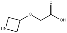 Acetic acid, 2-(3-azetidinyloxy)- 구조식 이미지
