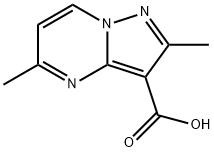 2,5-dimethylpyrazolo[1,5-a]pyrimidine-3-carboxylic acid Structure