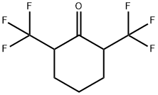 2,6-Bis-trifluoromethyl-cyclohexanone 구조식 이미지