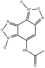 Acetamide, N-(3,8-dioxidobenzo[1,2-c:3,4-c']bis[1,2,5]oxadiazol-4-yl)- (9CI) Structure