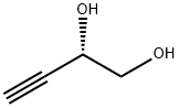 3-Butyne-1,2-diol, (2S)- Structure