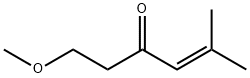 4-Hexen-3-one, 1-methoxy-5-methyl- 구조식 이미지