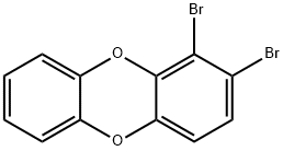 Dibenzo[b,e][1,4]dioxin, 1,2-dibromo- Structure