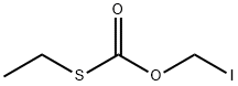 Carbonothioic acid, S-ethyl O-(iodomethyl) ester Structure