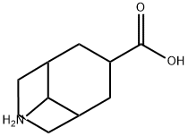 Bicyclo[3.3.1]nonane-3-carboxylic acid, 9-amino- Structure