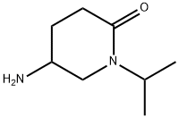 2-Piperidinone, 5-amino-1-(1-methylethyl)- 구조식 이미지