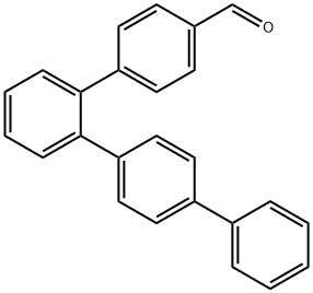 [1,1':2',1'':4'',1'''-Quaterphenyl]-4-carboxaldehyde Structure