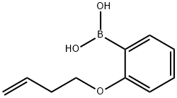 [2-(but-3-en-1-yloxy)phenyl]boronic acid Structure