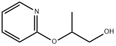 1-Propanol, 2-(2-pyridinyloxy)- Structure