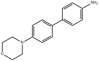 [1,1'-Biphenyl]-4-amine, 4'-(4-morpholinyl)- 구조식 이미지