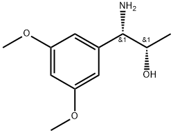 (1S,2S)-1-AMINO-1-(3,5-DIMETHOXYPHENYL)PROPAN-2-OL Structure