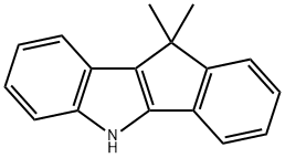 Indeno[1,2-b]indole, 5,10-dihydro-10,10-dimethyl- 구조식 이미지