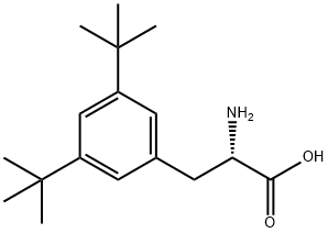 L-Phenylalanine, 3,5-bis(1,1-dimethylethyl)- Structure