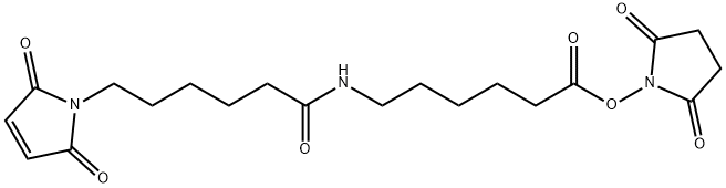 6-[N-(6-Maleimidocaproyl)]caproic acid NHS 구조식 이미지