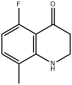 4(1H)-Quinolinone, 5-fluoro-2,3-dihydro-8-methyl- Structure