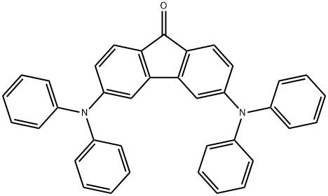 9H-Fluoren-9-one, 3,6-bis(diphenylamino)- 구조식 이미지