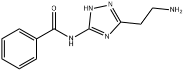Benzamide, N-[3-(2-aminoethyl)-1H-1,2,4-triazol-5-yl]- Structure