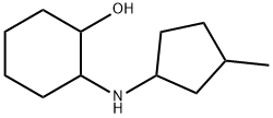 Cyclohexanol, 2-[(3-methylcyclopentyl)amino]- Structure