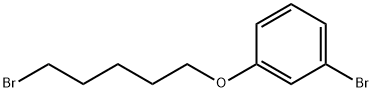 Benzene, 1-bromo-3-[(5-bromopentyl)oxy]- Structure