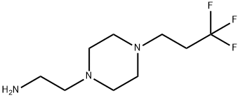 2-[4-(3,3,3-trifluoropropyl)piperazin-1-yl]ethanamine 구조식 이미지