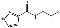 N-isobutyl-1H-pyrazole-3-carboxamide Structure