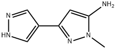 [3,4'-Bi-1H-pyrazol]-5-amine, 1-methyl- Structure