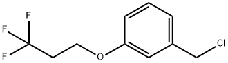 3-(chloromethyl)phenyl 3,3,3-trifluoropropyl ether Structure