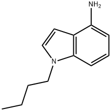 1H-Indol-4-amine, 1-butyl- Structure