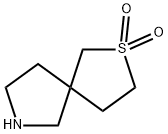 2-Thia-7-azaspiro[4.4]nonane, 2,2-dioxide Structure