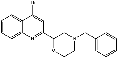 4-Benzyl-2-(4-Bromoquinolin-2-Yl)Morpholine(WX135171) Structure