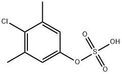 Chloroxylenol Sulfate Structure