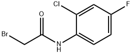 Acetamide, 2-bromo-N-(2-chloro-4-fluorophenyl)- Structure