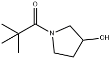 1-(3-Hydroxypyrrolidin-1-yl)-2,2-dimethylpropan-1-one Structure