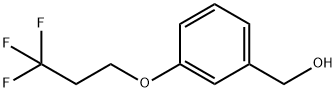 3-(3,3,3-trifluoropropoxy)phenyl]methanol Structure