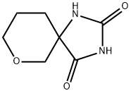 7-Oxa-1,3-diazaspiro[4.5]decane-2,4-dione Structure