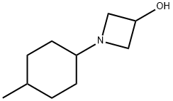 3-Azetidinol, 1-(4-methylcyclohexyl)- Structure