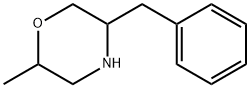 Morpholine, 2-methyl-5-(phenylmethyl)- Structure