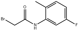 Acetamide, 2-bromo-N-(5-fluoro-2-methylphenyl)- Structure