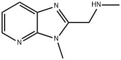 3H-Imidazo[4,5-b]pyridine-2-methanamine, N,3-dimethyl- Structure