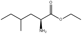 Norleucine, 4-methyl-, ethyl ester Structure