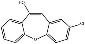 JR-13446, 2-Chloro-dibenz[b,f]oxepin-10-ol, 95% 구조식 이미지