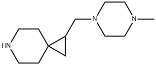 1-[(4-methylpiperazin-1-yl)methyl]-6-azaspiro[2.5]octane 구조식 이미지