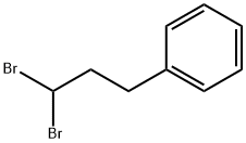 Benzene, (3,3-dibromopropyl)- 구조식 이미지