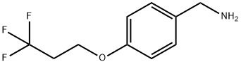 1-[4-(3,3,3-trifluoropropoxy)phenyl]methanamine Structure